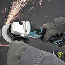 Meuleuse d'angle 18V LXT Ø115 mm BL (Machine seule) - MAKITA DGA467Z