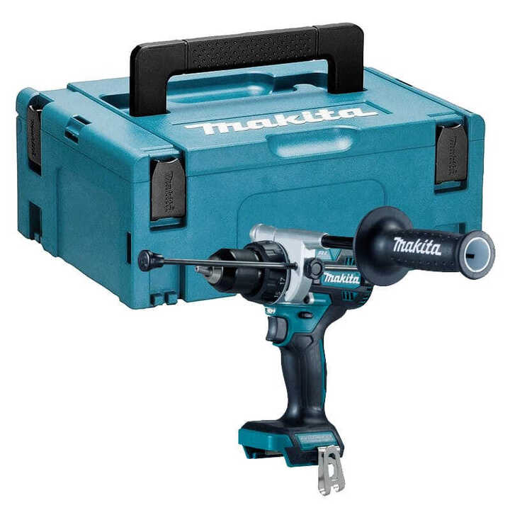 Perceuse à percussion 18V Li-Ion BL (machine seule) en MAKPAC - MAKITA DHP486ZJ
