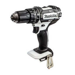 Perceuse visseuse à percussion 18 V Li-Ion série White (2x3,0 Ah) dans Makpac - MAKITA DHP482RFWJ
