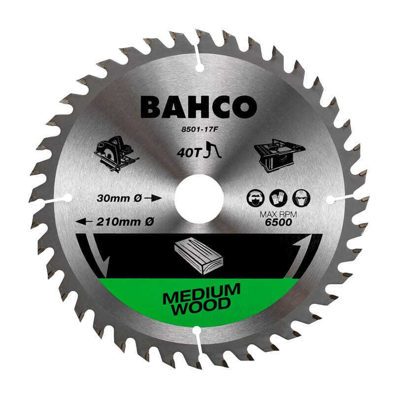 Echo Corner Lame De Scie Circulaire 210 Mm X 30 Mm 24 Dents - Pour Bois Dur, Stratifié, MDF, Contreplaqué Et Plastique