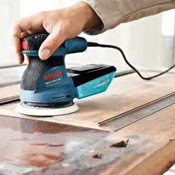 Ponceuse excentrique Ø125 mm avec accessoires GEX 125-1 AE - BOSCH 060137B102