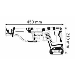 Scie sabre 18V (Produit seul) GSA 18 V-LI en coffret - BOSCH 060164J007
