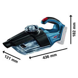 Aspirateur sans fil 18V (Produit seul) GAS 18V-1 - BOSCH 06019C6200
