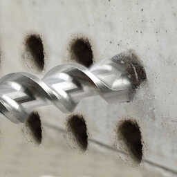 Foret bétonSDS-Plus 3 taillants Ø6 mm L 210 mm (1pc) - DIAGER 113D06L0210