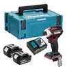 Tournevis à choc rouge 18V Li-Ion en MAKPAC MAKITA DTD171TJAR