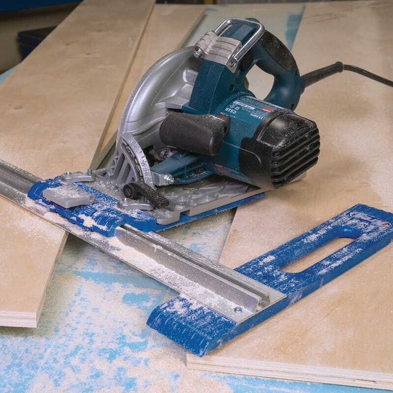 Guide De Base Scie Circulaire Précision 31x4 Cm Avec Vis Et Pince - Rail De Coupe Ajustable Pour Scie Électrique
