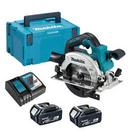 Scie circulaire 18V LXT Ø165 mm (2x3,0 Ah) en MAKPAC - MAKITA DHS660RFJ