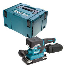 Ponceuse vibrante 18V Li-Ion 93x185 mm (Solo) dans MAKPAC MAKITA DBO380ZJ