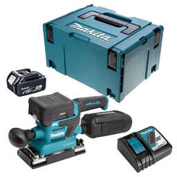 Ponceuse vibrante 18V Li-Ion 93x185 mm (2x3,0 Ah) MAKITA DBO380RFJ