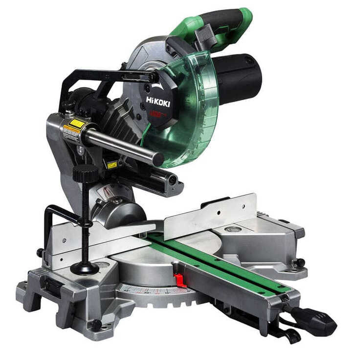 Scie à onglet radiale Ø216 mm 1100 W avec laser HIKOKI C8FSHGWAZ