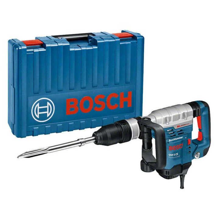 Marteau piqueur SDS-Max 1150 W 8,3J GSH 5 CE en coffret BOSCH 0611321000
