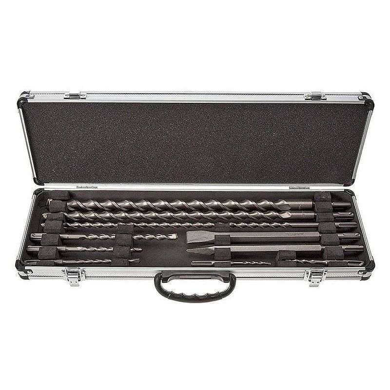 Coffret Makita D-21191 : 8 Forets + 2 Burins SDS-Plus - Pour Perforateur, Matériaux Durs - 3