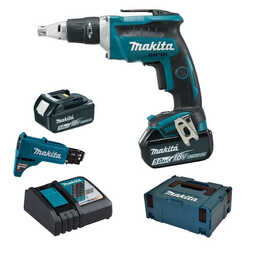 Visseuse à Plaques de plâtre 18V LXT (2 X 5.0Ah) en coffret Makpac - MAKITA DFS452TJX2