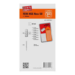 Fraises à carotter HSS Nova 50 Weldon 3/4" différents diamètres FEIN 63134999063