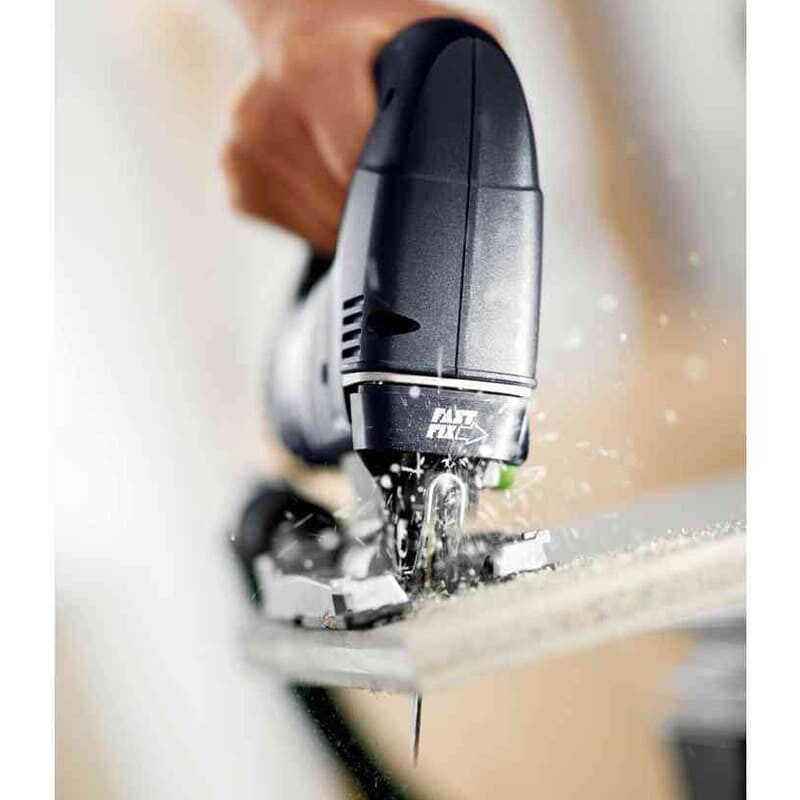 Scie Sauteuse Électrique KATSU 400W - 5 Lames Incluses, Vitesse Variable 0-3000 SPM, Coupe Inclinable ±45°, Idéale Pour Bois, Métal Et Plastique