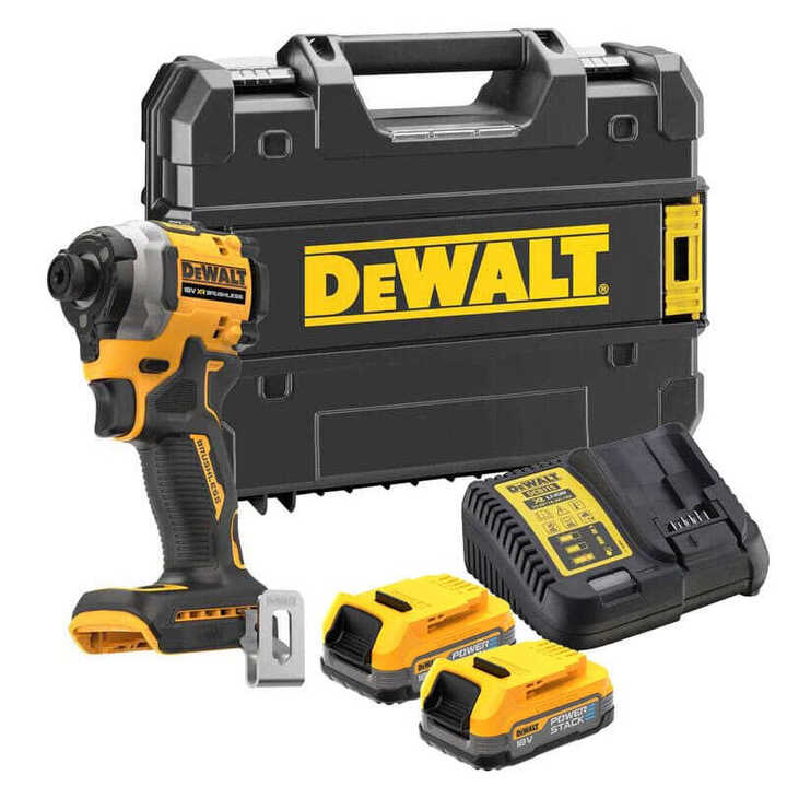 Visseuse à chocs 18V XR 205 Nm (2x1,7 Ah PowerStack) DEWALT DCF850E2T-QX