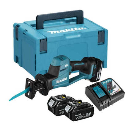 Scie récipro LXT 18V en Makpac + Chargeur + 2X 4.0Ah - MAKITA DJR189RMJ