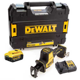 Scie Sabre Compacte  XR 18V avec batterie en Coffret TSTAK - Dewalt DCS369M2-QW