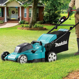 Tondeuse à batterie 36 LXT (2x5,0 Ah) 48 cm chargeur DC18SH - MAKITA DLM480PT2