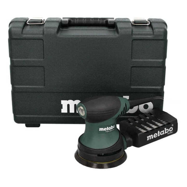 Ponceuse excentrique Ø125 mm 240 W FSX 200 Intec en coffret METABO 609225500