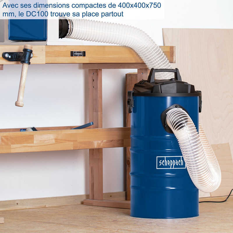 Sacs En Papier Pour Aspirateur SCHEPPACH DC100 - Lot De 5 Pièces - Neuf