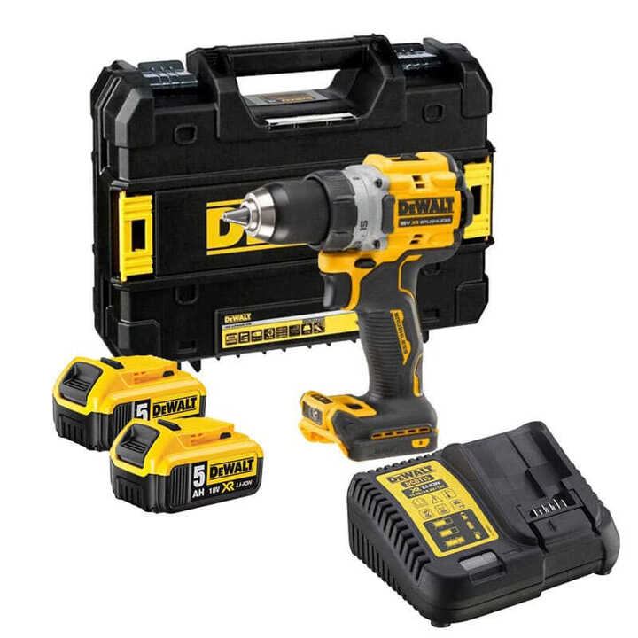 Perceuse visseuse sans fil 18V 90Nm (2x5,0 Ah) DEWALT DCD800P2T