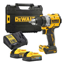 Perceuse visseuse sans fil 18V 90Nm (2x5,0 Ah)  Powerstack DEWALT DCD800H2T