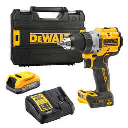 Perceuse visseuse 18V 90 Nm (1x1,7 Ah) en coffret TSTAK DEWALT DCD800E1T-QW