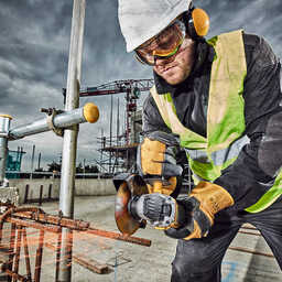 Meuleuse 18V Brushless 125mm 2x5,0 Ah powerstack Dewalt DCG405H2T