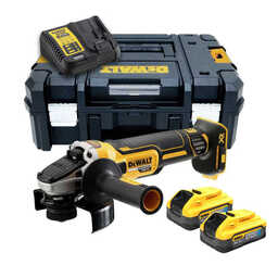 Meuleuse 18V Brushless 125mm 2x5,0 Ah powerstack Dewalt DCG405H2T