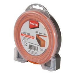 Fil nylon hélicoïdal Ø2 pour débroussailleuse 30ml - MAKITA E-01775