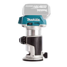 Affleureuse 18V Li-Ion BL (2 x 6.0 Ah) avec accessoires en MAKPAC - MAKITA DRT50RGJ