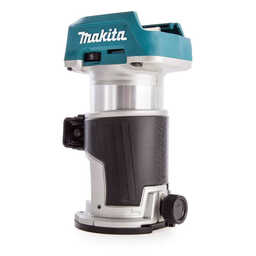 Affleureuse 18V Li-Ion BL (2 x 6.0 Ah) avec accessoires en MAKPAC - MAKITA DRT50RGJ