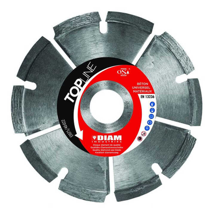 Disque Diamond Disque diamant Ø150 mm pour béton - DIAM INDUSTRIES TRB150_22