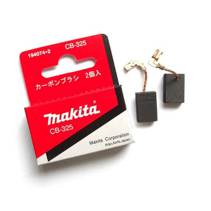 Lot de 2 charbons CB 325 pour burineurs Makita - MAKITA 194074-2