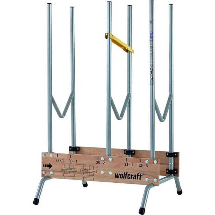 Chevalet de tronçonnage pliable et mobile, charge Max 150 kg - WOLFCRAFT 5121000