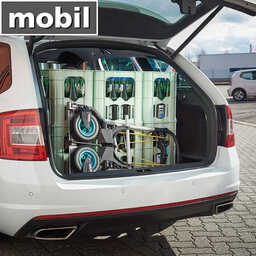 Diable universel pliable TS 850 offroad avec une charge max. de 100 kg - WOLFCRAFT 5503000