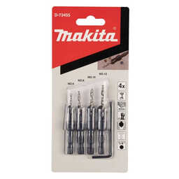 Jeu de fraise avec forets 4 pcs - MAKITA D-73455