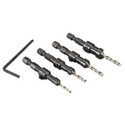Jeu de fraise avec forets 4 pcs - MAKITA D-73455