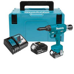 Riveteuse 18 V Li-Ion BL Ø 6,4 mm (2x3.0Ah) - MAKITA DRV250RFJ