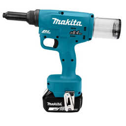 Riveteuse 18 V Li-Ion BL Ø 6,4 mm (2x3.0Ah) - MAKITA DRV250RFJ