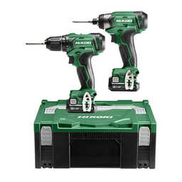Combopack 2 outils 12V (DS12DA + WH12DA) (2x5,0 Ah) HIKOKI KC12DAWAZ