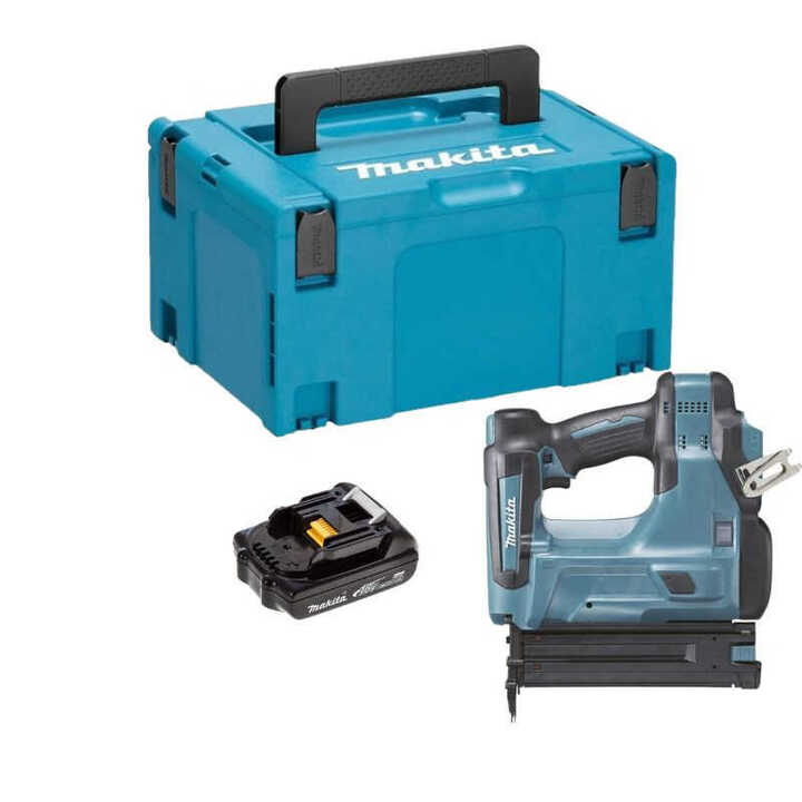 Cloueur à minibrads 15 à 50 mm 18V Li-Ion (1x 1,5 Ah) en Makpac - MAKITA DBN500Y1J