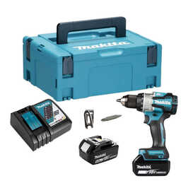 Perceuse visseuse 18V 70Nm (2x5.0Ah) en Makpac - MAKITA DDF489RTJ