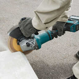 Meuleuse 40V Max Li-ion Ø230 mm (2x5.0) en valise - MAKITA GA038GT201