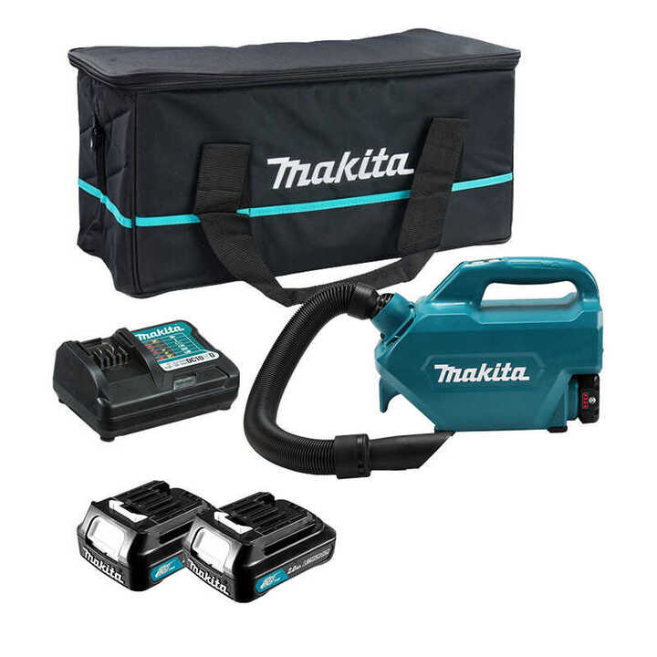 Aspirateur Souffleur 12V CXT (2x2.0 Ah) dans sac de transport - MAKITA CL121DWA