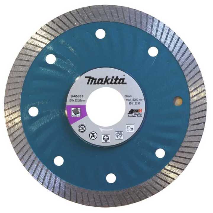 Disque diamant ∅125 mm (1 pièce) - MAKITA B-46333