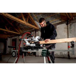 Scie à onglets et radiale Ø216 mm 1200W KGS216M - METABO 613216000