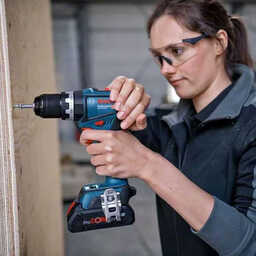 Perceuse à percussion 18V (Solo) GSB 18V-90 C en coffret - BOSCH 06019K6102