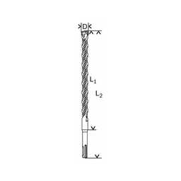 Forets pour marteau perforateur SDS-plus Ø 6 mm L 165 mm - Bosch 1618596167